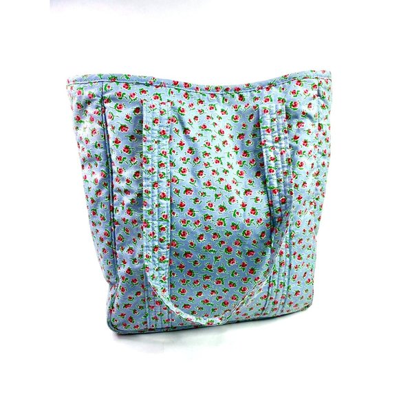 Ralph Lauren Handbags - Ralph Lauren Floral Blue Tote Bag